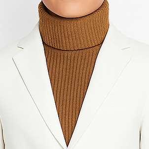 Kids' Ribbed Turtleneck Sweater – Cozy & Stylish