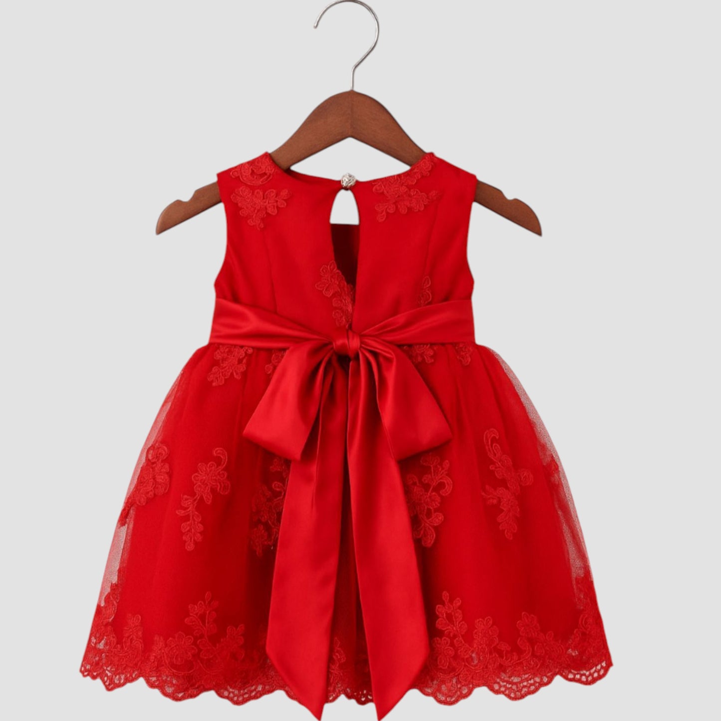 Floral Lace Baby Girl Dress