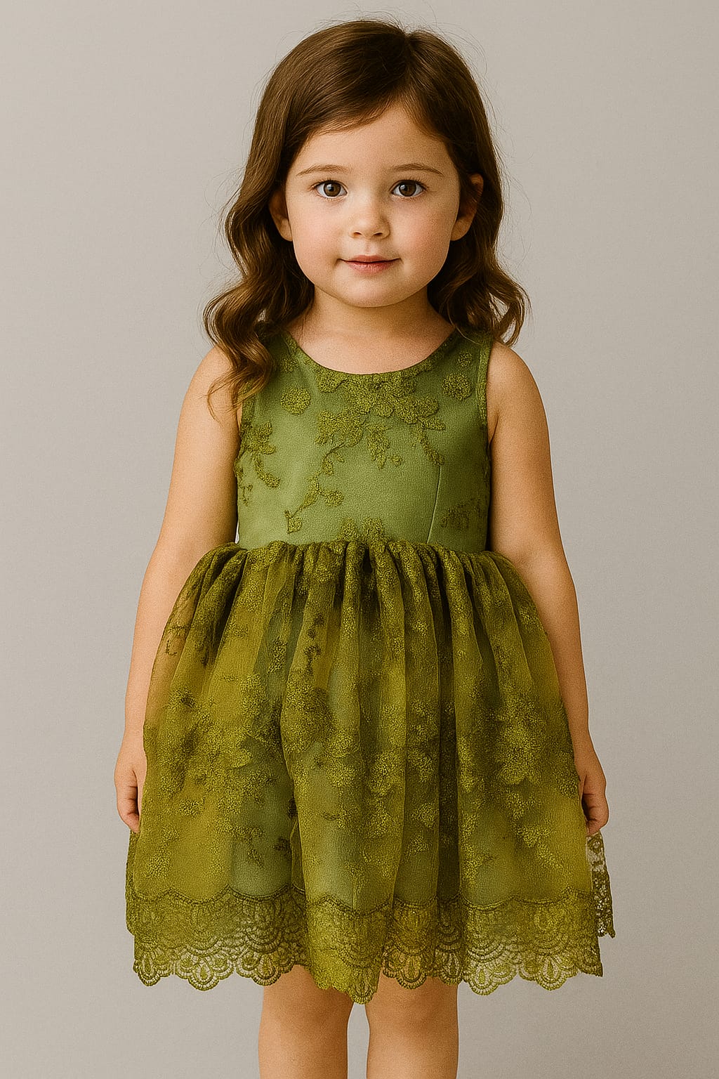 Floral Lace Baby Girl Dress