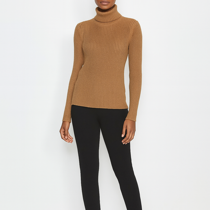 Kids' Ribbed Turtleneck Sweater – Cozy & Stylish